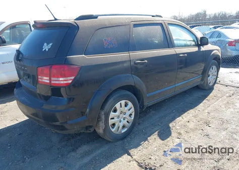 2017 Dodge Journey Se from USA, damaged, VIN 3C4PDCAB8HT619612